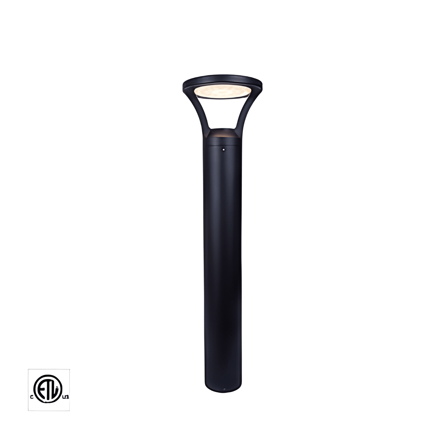 Adjustable 10W 18W 25W LED bollard light for outdoor pathway lighting.