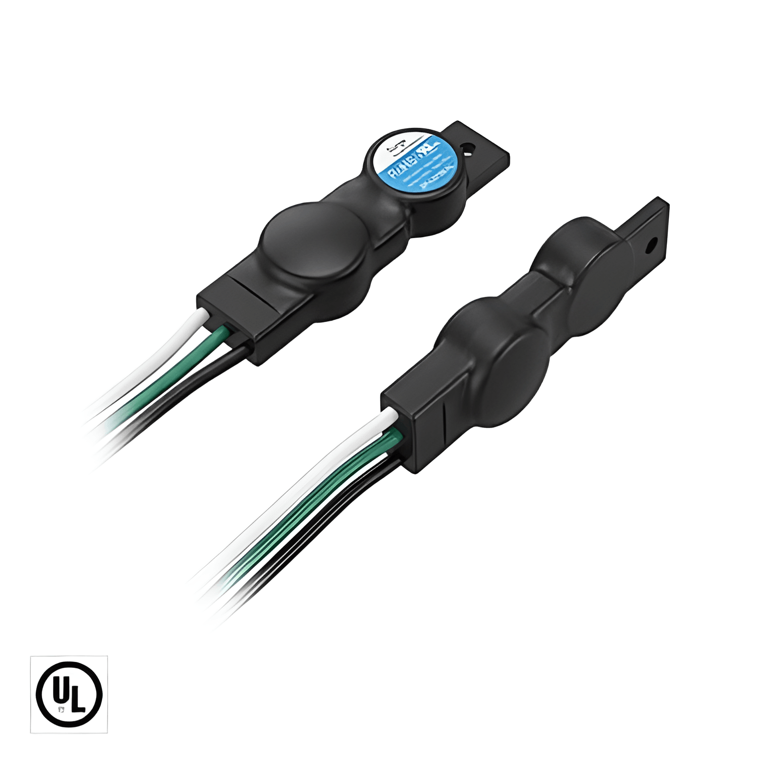 Full body view of A-SP20PL and A-SP20PH surge protection device with compact miniature size for embedded LED lighting installation