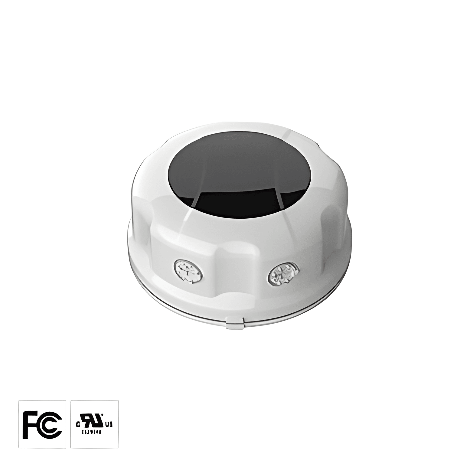 Classic round design A-SN09VR-MS-Z10 microwave sensor with programming rotators and compact dimensions
