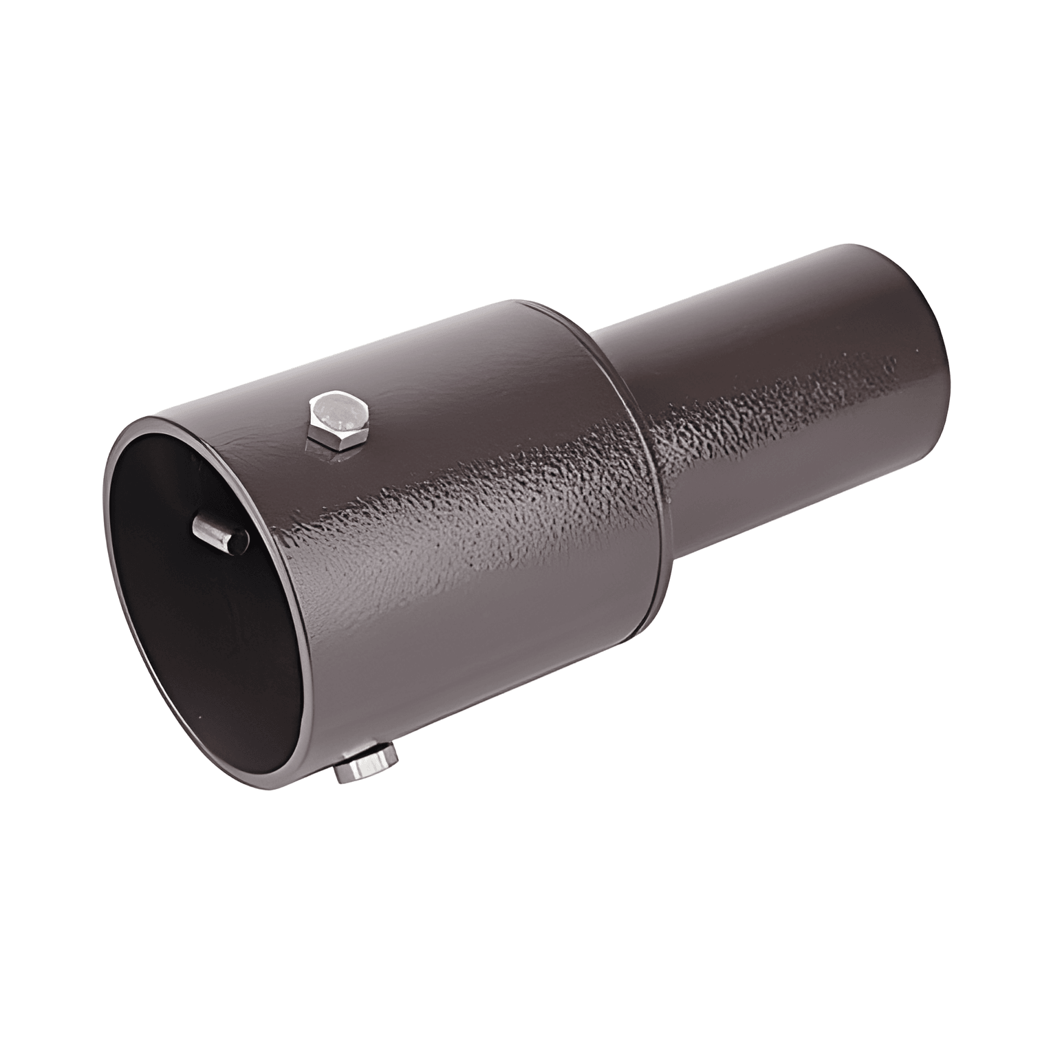 Bronze Tenon Adapter for 3 Inch to 2-3/8" Round Poles – Heavy-Duty Lighting Mount