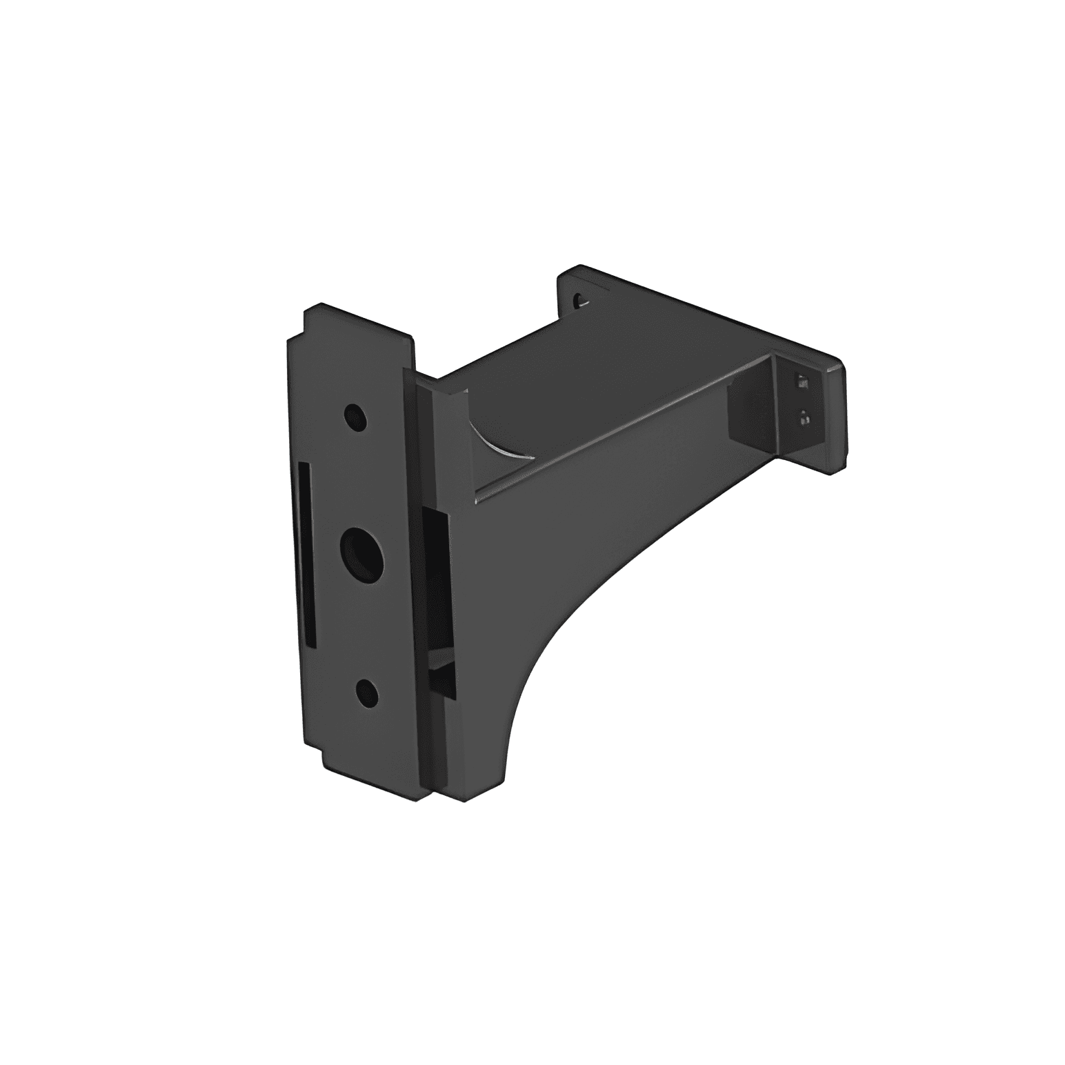 Type E Square Pole Mount Bracket for OT & PLB & OT02 Series